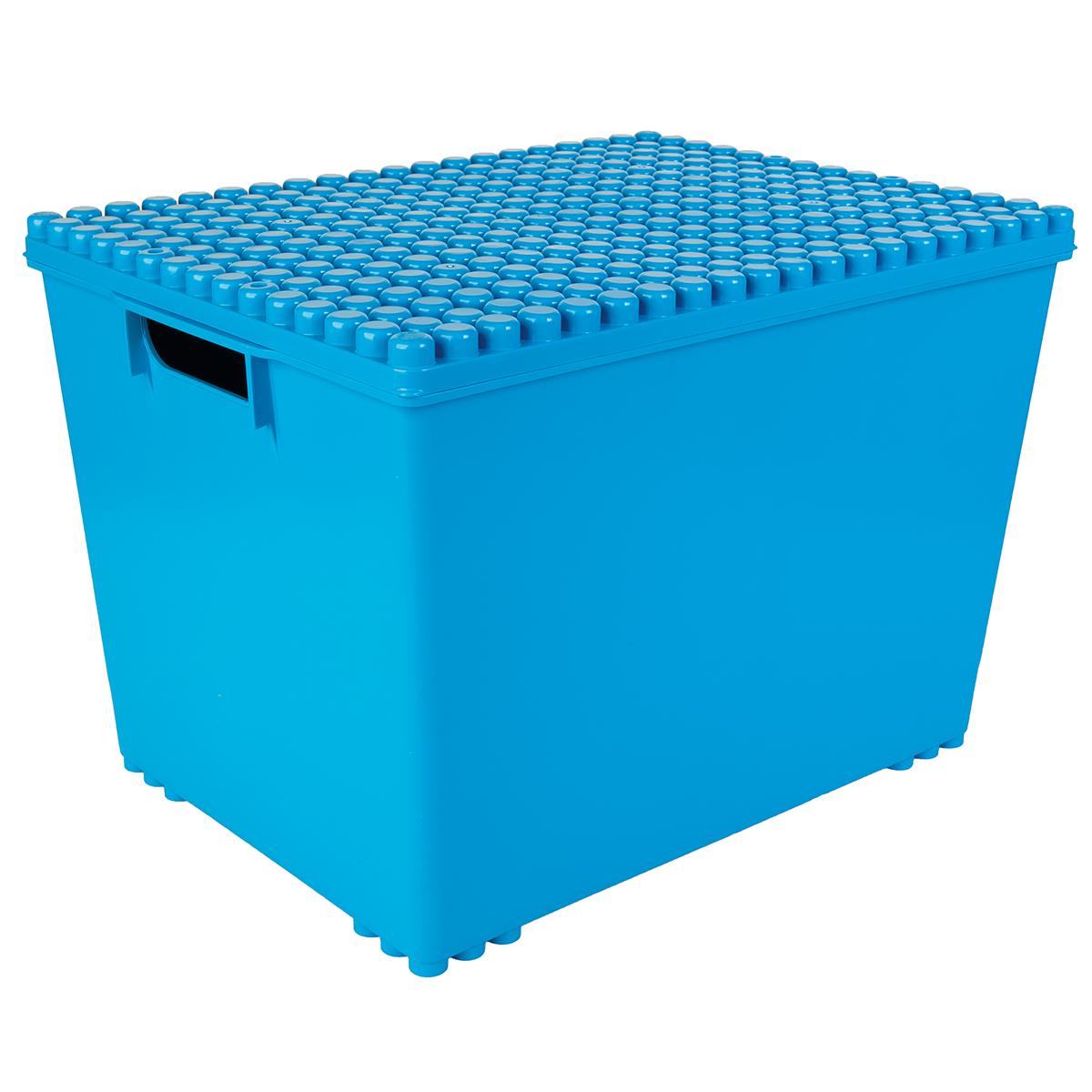 Multibox L avec couvercle bleu Poly-M