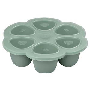 Multiportions silicone 6x150ml Beaba vert sauge