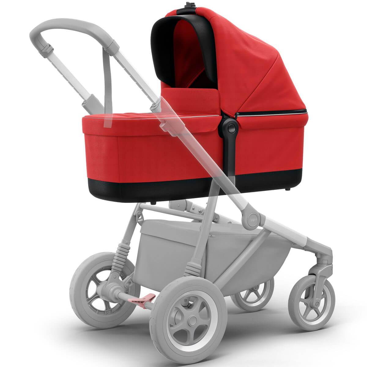 Nacelle bébé SLEEK Thule energy red