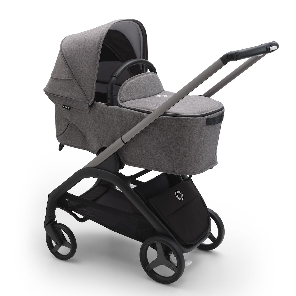 Nacelle bugaboo Dragonfly gris melange