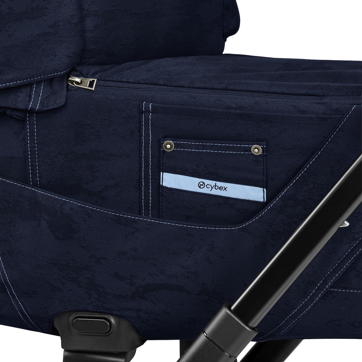 Nacelle de luxe PRIAM Cybex Rebellious Denim Blue
