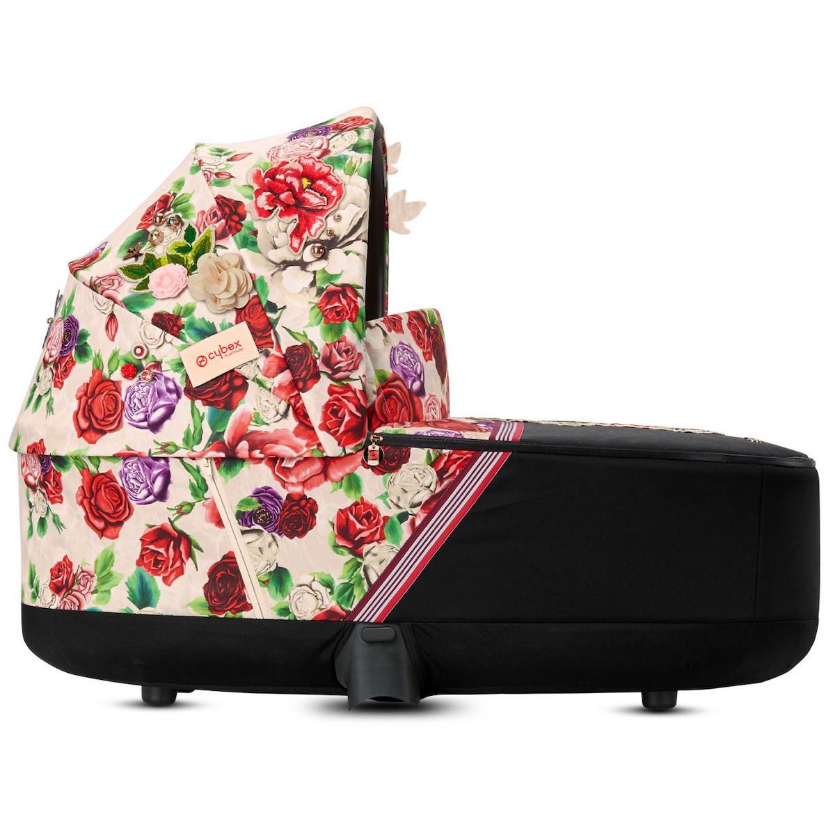 Nacelle de luxe PRIAM Cybex Spring Blossom Light-light beige