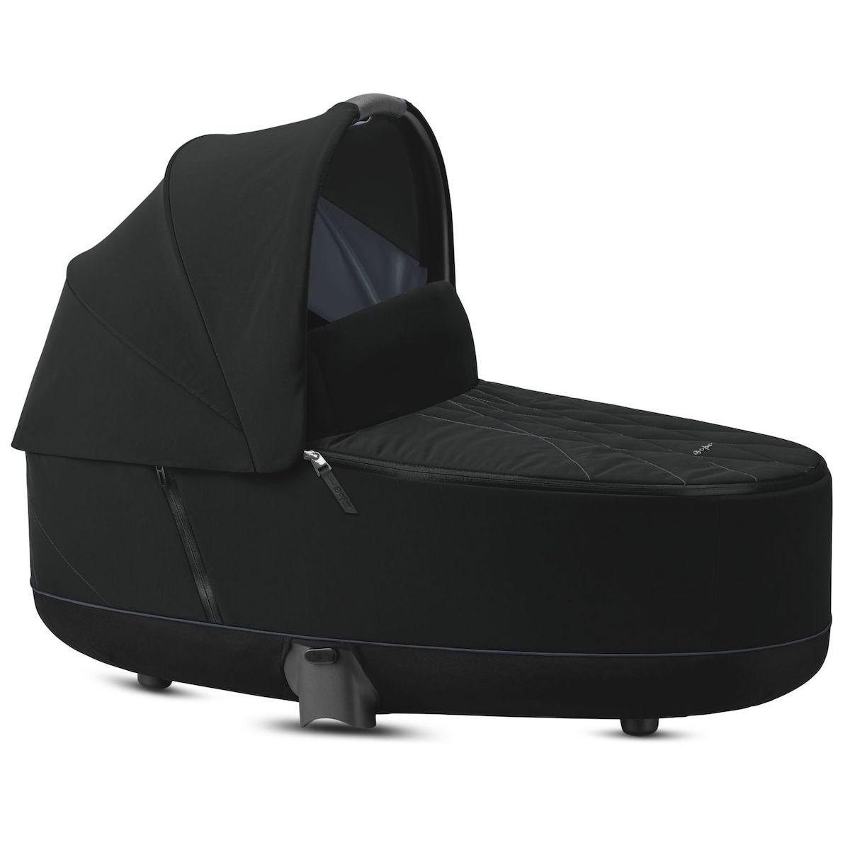 Nacelle luxe PRIAM Cybex deep black-black