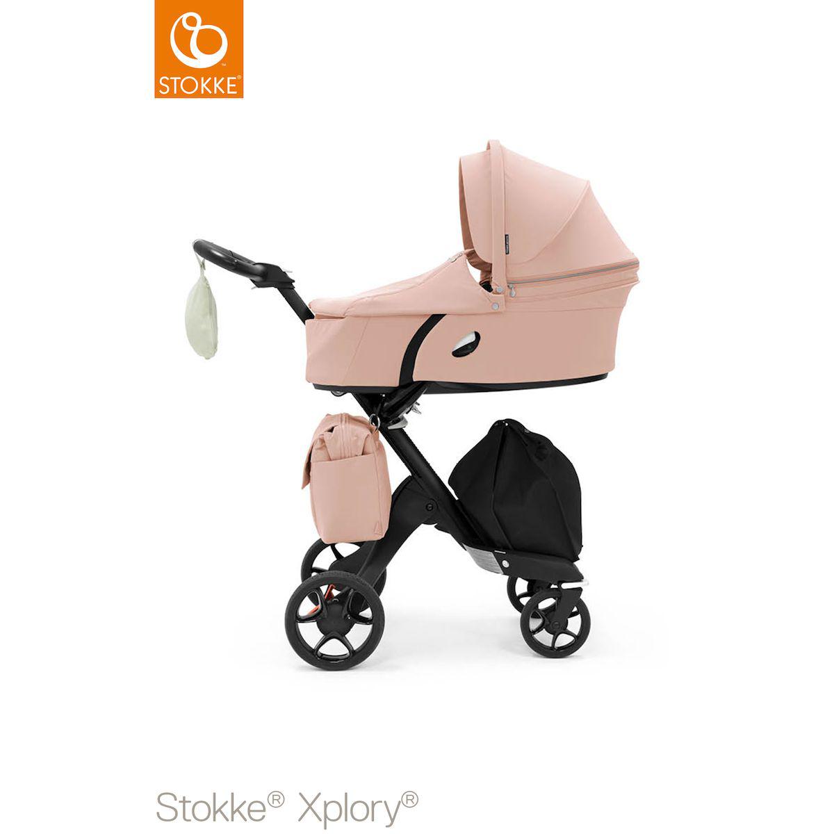 poussette stokke rose