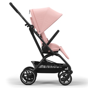 NEW Poussette EEZY S TWIST+ 2 Cybex cuir black-siège candy pink light pink 