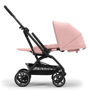 NEW Poussette EEZY S TWIST+ 2 Cybex cuir black-siège candy pink light pink 