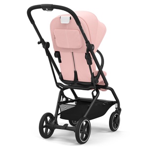 NEW Poussette EEZY S TWIST+ 2 Cybex cuir black-siège candy pink light pink 