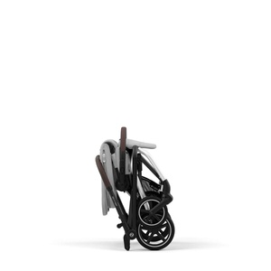 NEW Poussette EEZY S TWIST+ 2 Cybex cuir black-siège canvas fog gry light grey 