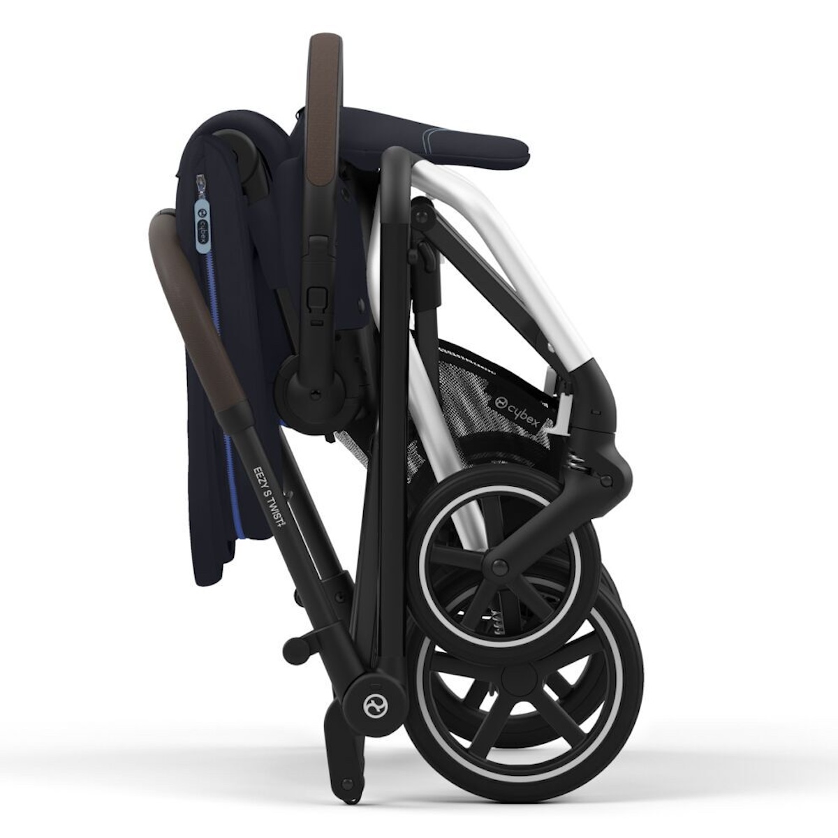 NEW Poussette EEZY S TWIST+ 2 Cybex silver-siège dark blue navy blue 