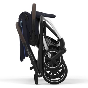 NEW Poussette EEZY S TWIST+ 2 Cybex silver-siège dark blue navy blue 