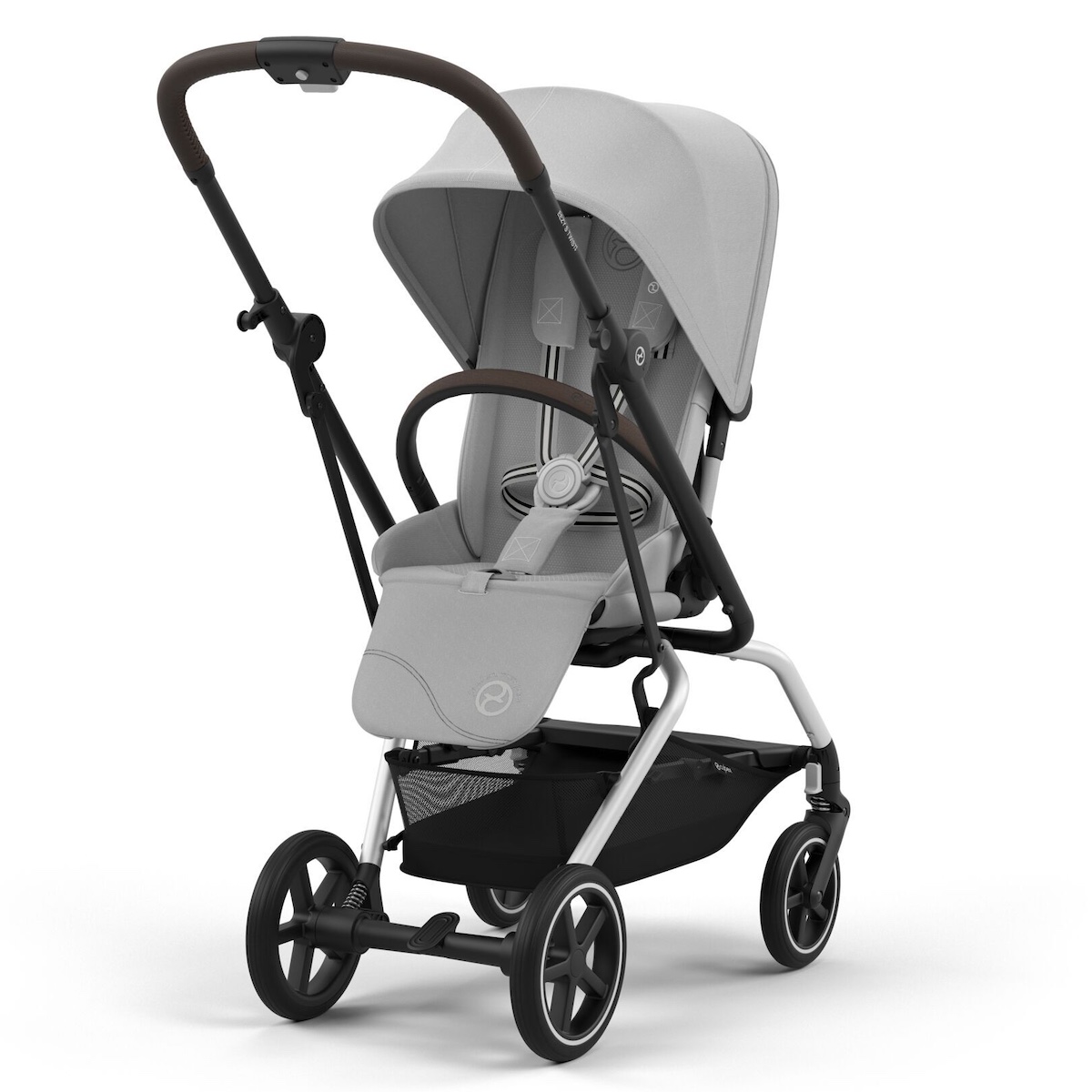 NEW Poussette EEZY S TWIST+ 2 Cybex silver-siège fog grey light grey 