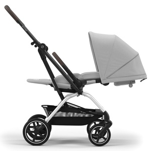 NEW Poussette EEZY S TWIST+ 2 Cybex silver-siège fog grey light grey 