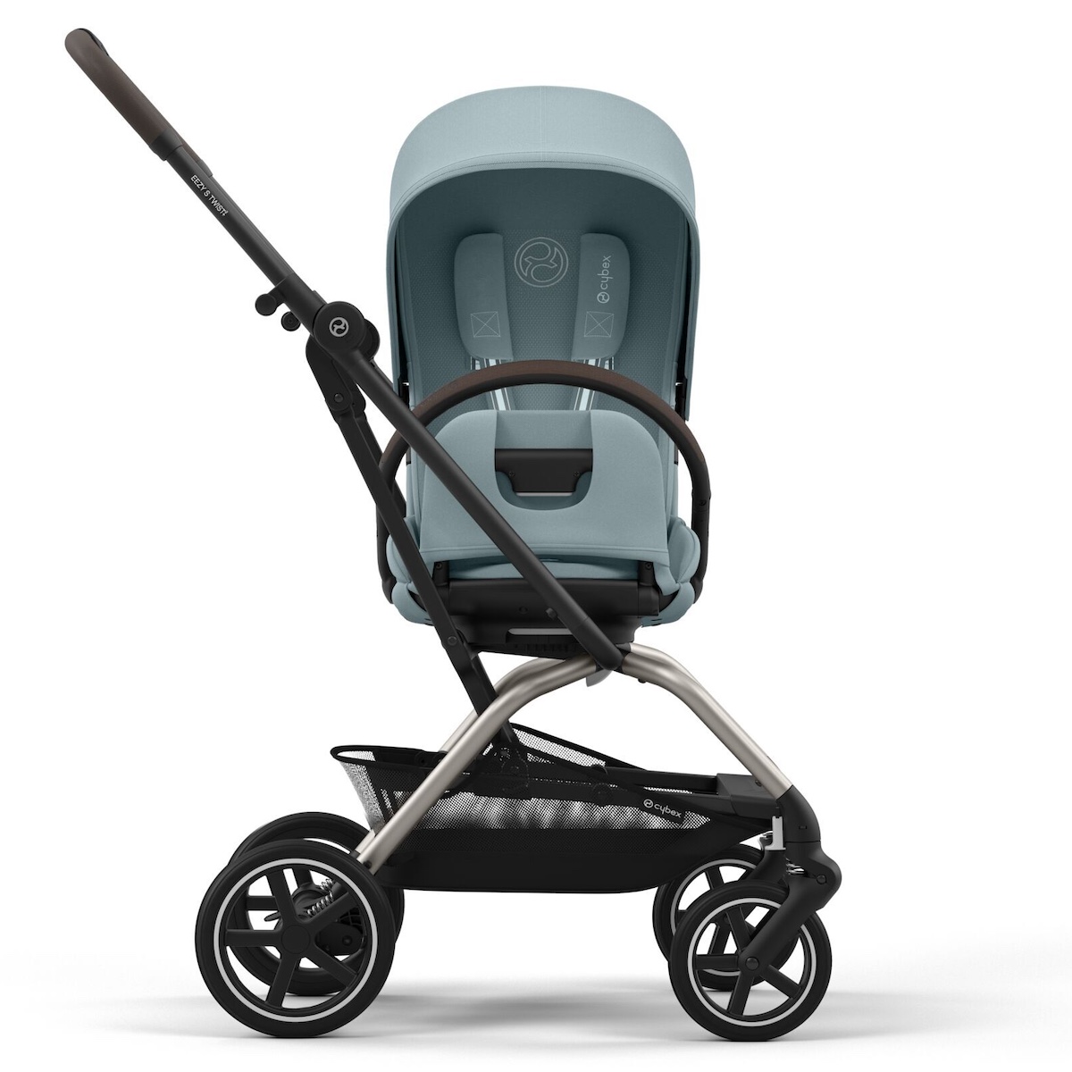 NEW Poussette EEZY S TWIST+ 2 Cybex taupe stormy blue light blue 