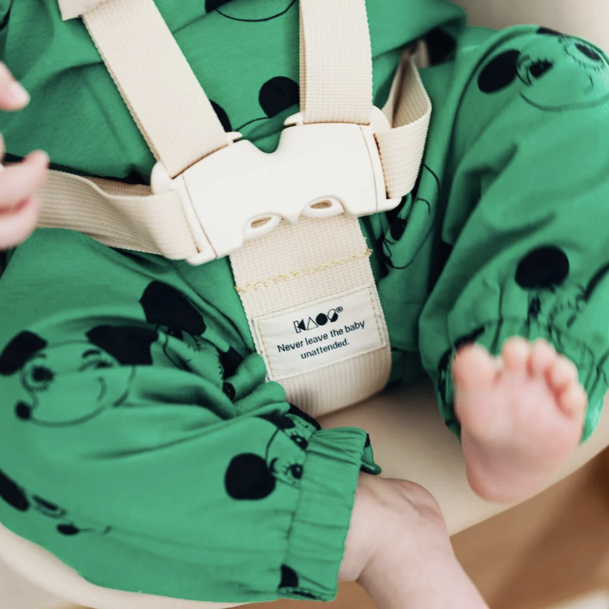 Newborn plastique recyclé KLAPP Kaos ivory