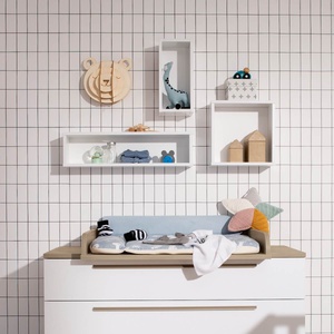 Niche murale quadratique OSCAR Paidi blanc