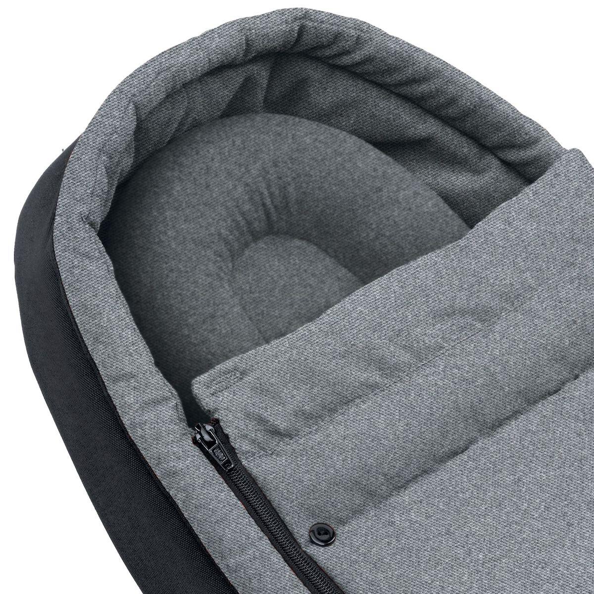 Nid d'ange Bugaboo BEE gris mélange