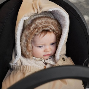 Nid d'ange siège-auto Elodie Pure Khaki