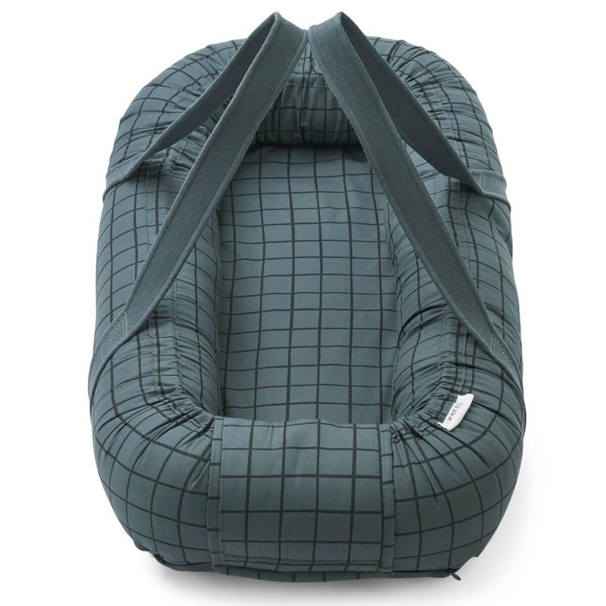 Nid douillet GRO Liewood Check-whale blue