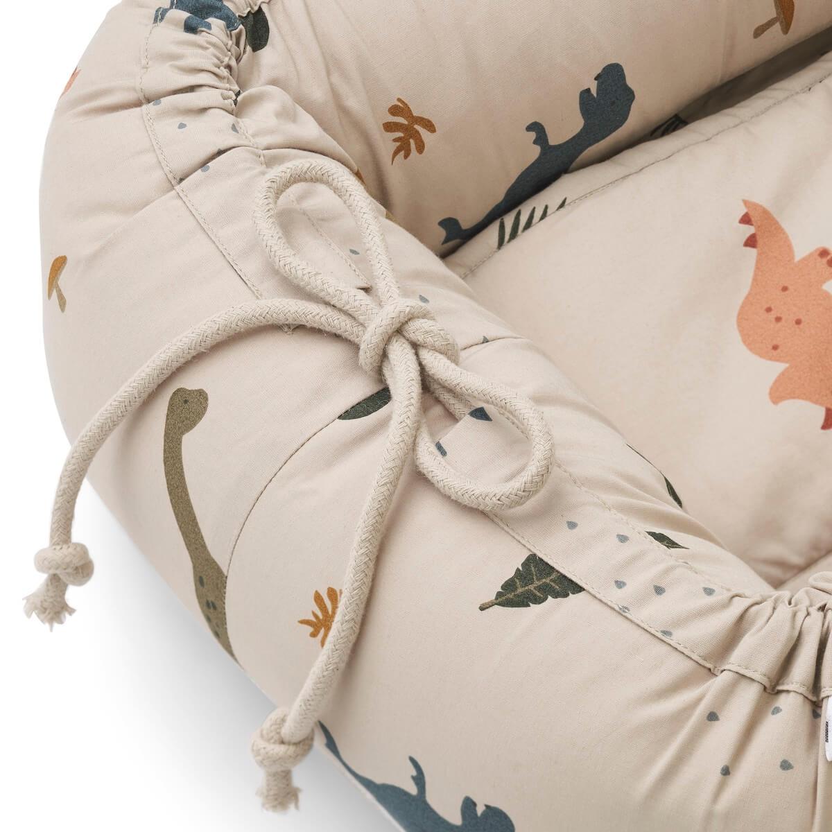 Nid douillet GRO Liewood Dino dark sandy mix