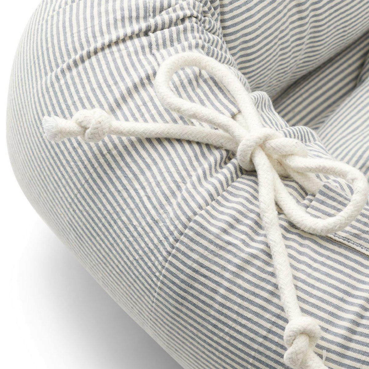 Nid douillet GRO Liewood stripe Blue wave-creme de la creme