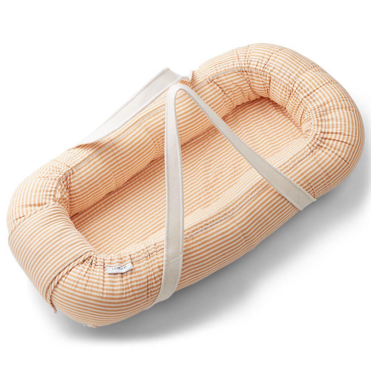 Nid douillet GRO Liewood stripe Mustard-white