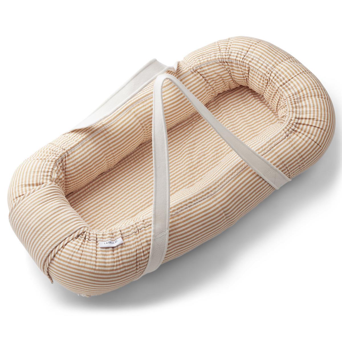 Nid douillet GRO Liewood stripe Tuscany rose-sandy