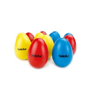 Œufs hochets 6 paires Beleduc