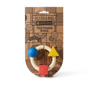 Oli&Carol x Bauhaus Movement Teething ring basic
