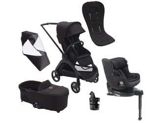 ONLY FOR SPAIN - Pack Bugaboo DRAGONFLY complète nouveau-né été noir-midnight noir