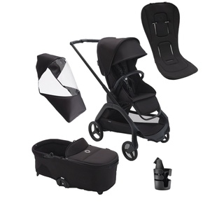 ONLY FOR SPAIN - Pack Bugaboo DRAGONFLY essentiel poussette été noir-midnight noir