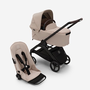 ONLY FOR SPAIN - Pack Bugaboo DRAGONFLY essentiel poussette hiver noir-desert taupe