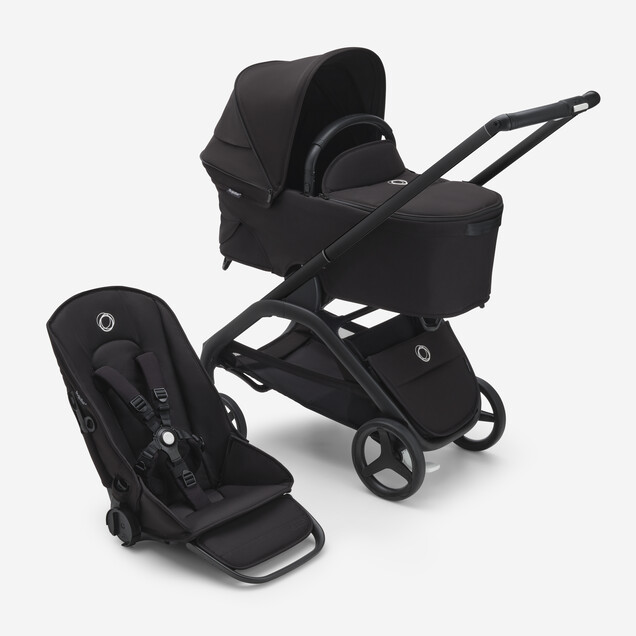 ONLY FOR SPAIN - Pack Bugaboo DRAGONFLY essentiel poussette hiver noir-midnight noir
