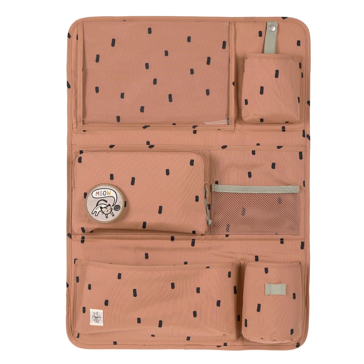 Organisateur de voiture HAPPY PRINT Laessig Caramel