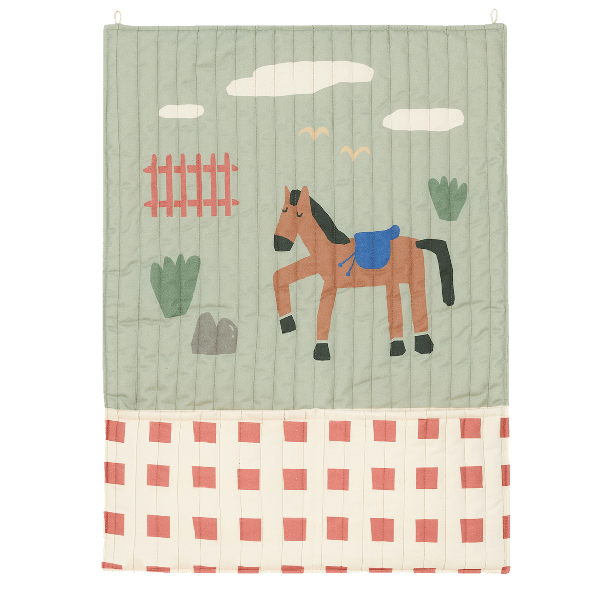 Organisateur mural VIBES Nobodinoz Horse quilt vibes