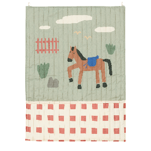 Organisateur mural VIBES Nobodinoz Horse quilt vibes