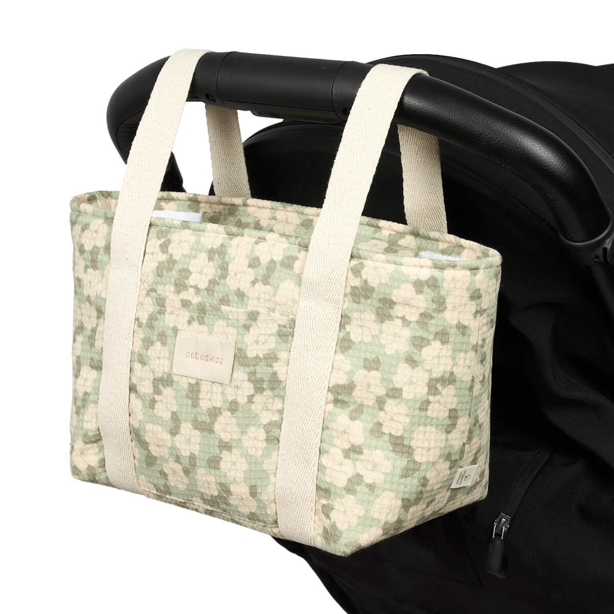 Organisateur poussette OPERA Nobodinoz Green Sakura