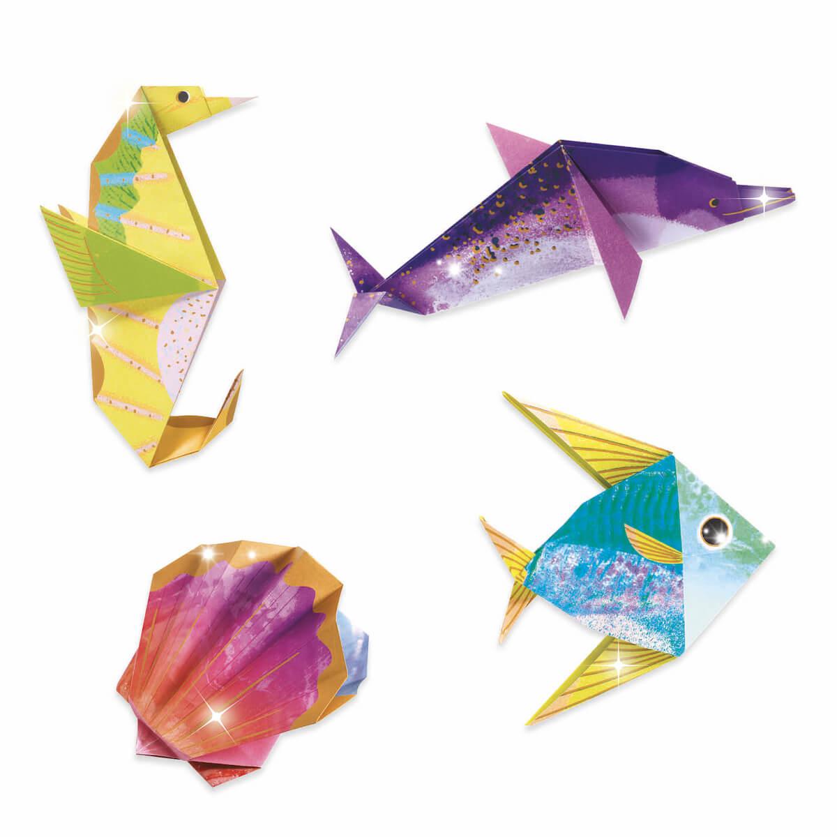 Origami Animaux marins Djeco