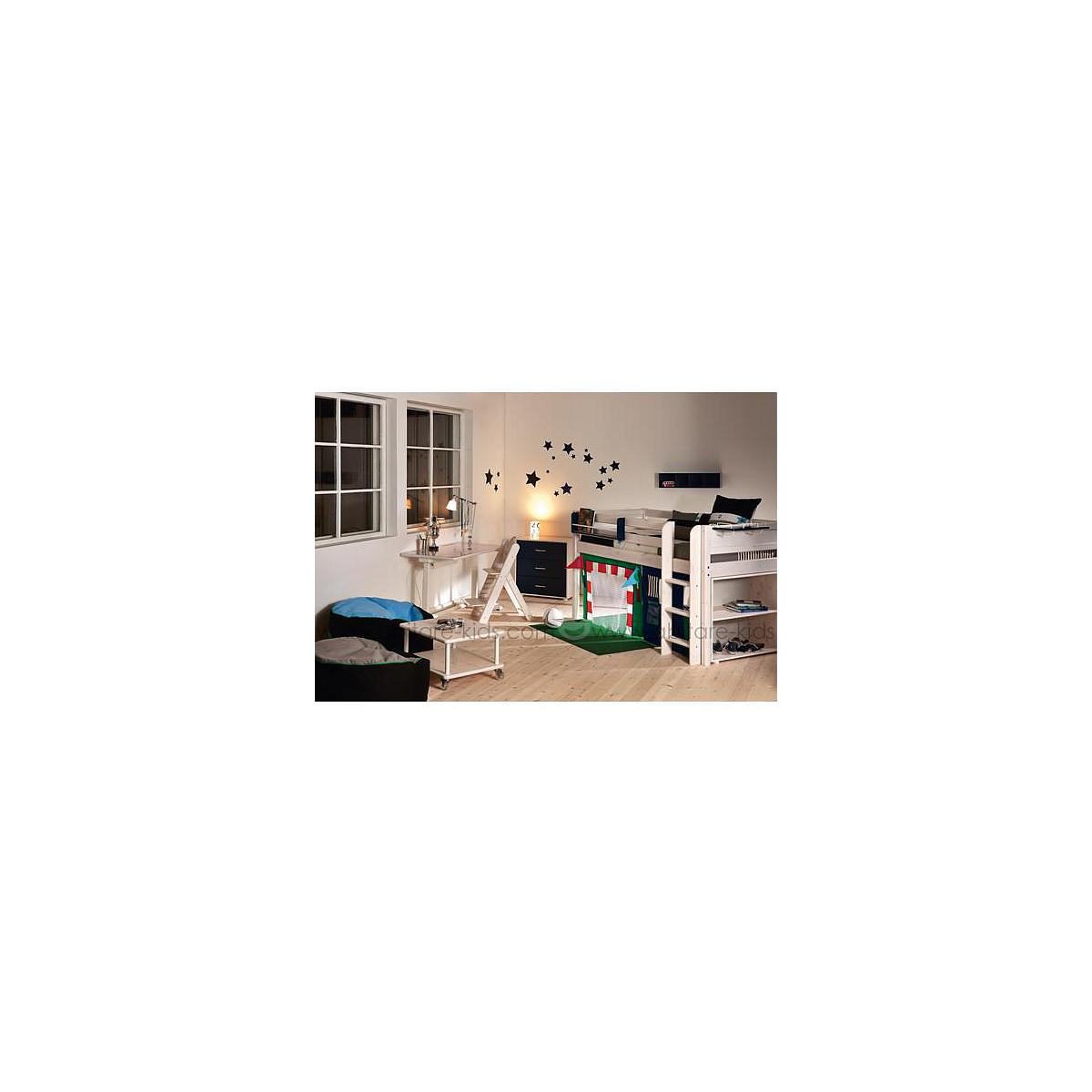ORIGINALS by Flexa Couvre lit bleu 130x215 cm