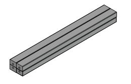 Pack - 4 barrières de coins lit 198cm Kasva