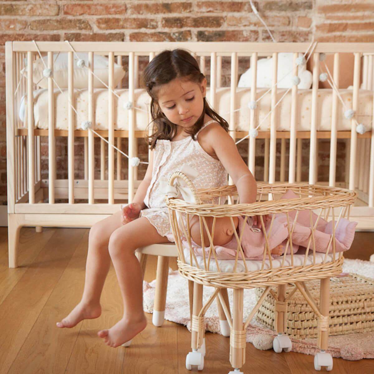 Pack chambre bébé KERA laquée blanc