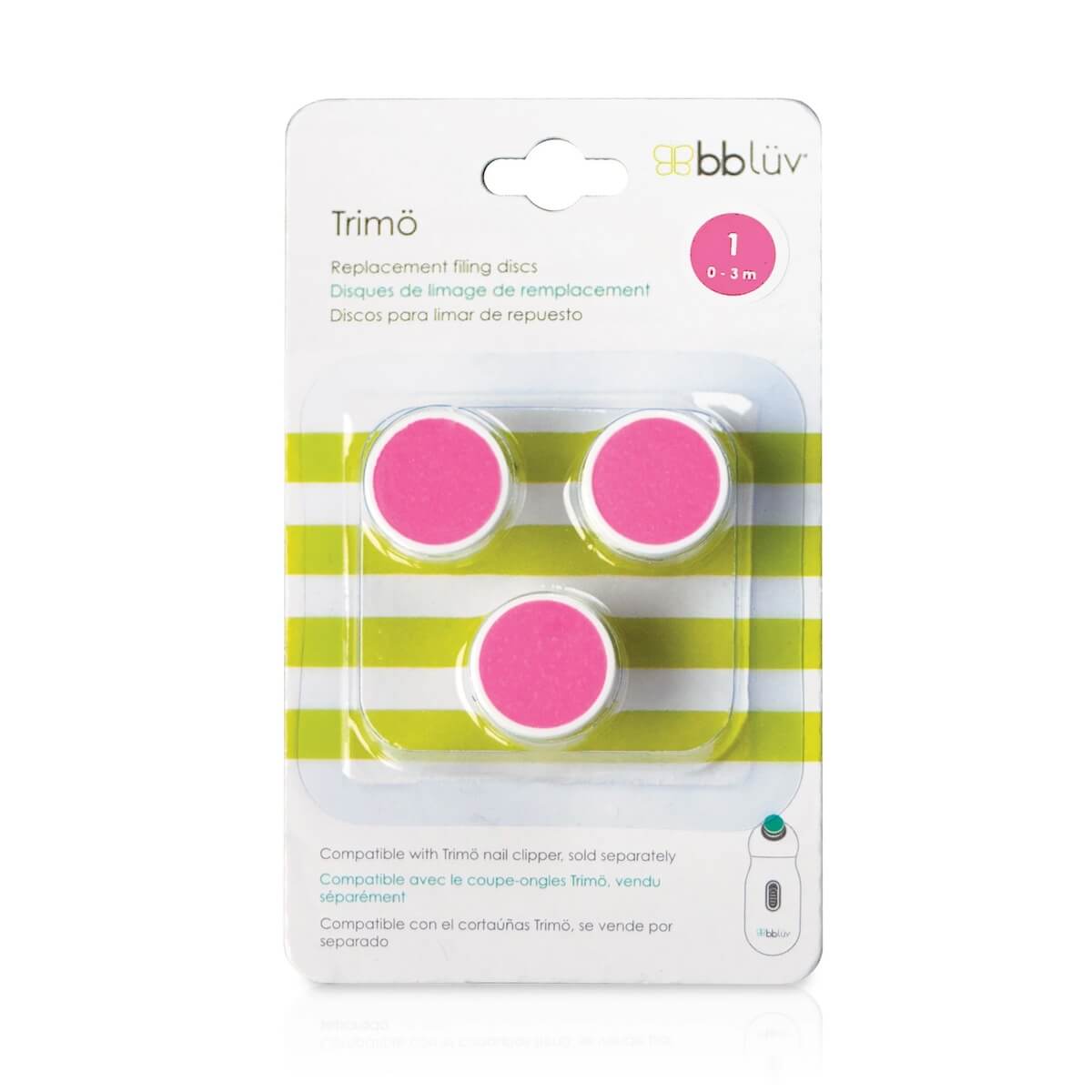 Pack de 3 disques de remplacement step 1 (0-3m) TRIMÖ Bblüv