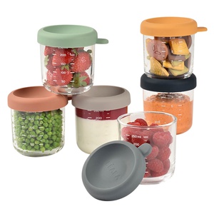 Pack de 6 pots en verre 250ml Sunrise Béaba