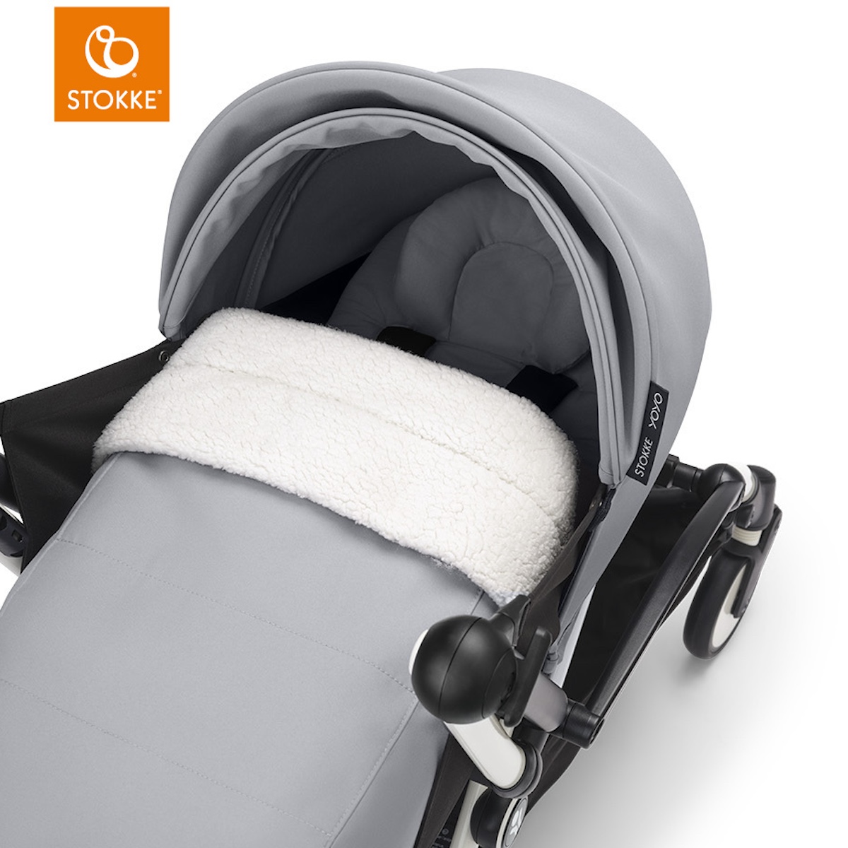 Pack nouveau-né 0+ YOYO3 Stokke stone gris