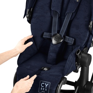 Pack siège luxe PRIAM Cybex Rebellious Denim Blue