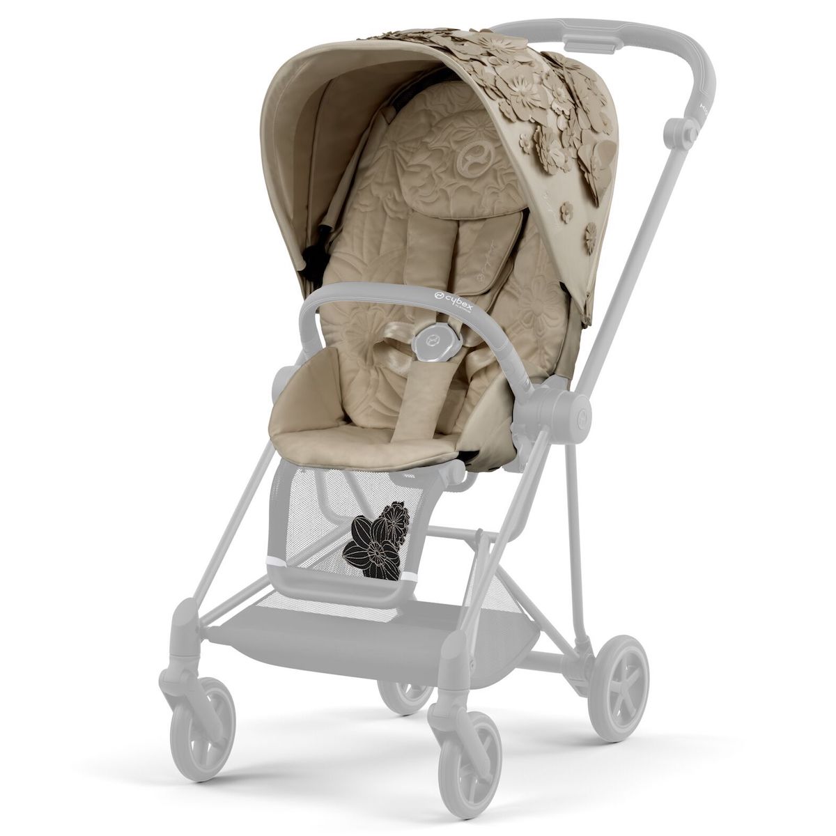 Pack siège MIOS Cybex Simply Flowers beige