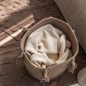 Panier 30x30cm WOODY Lorena Canals Soil Brown