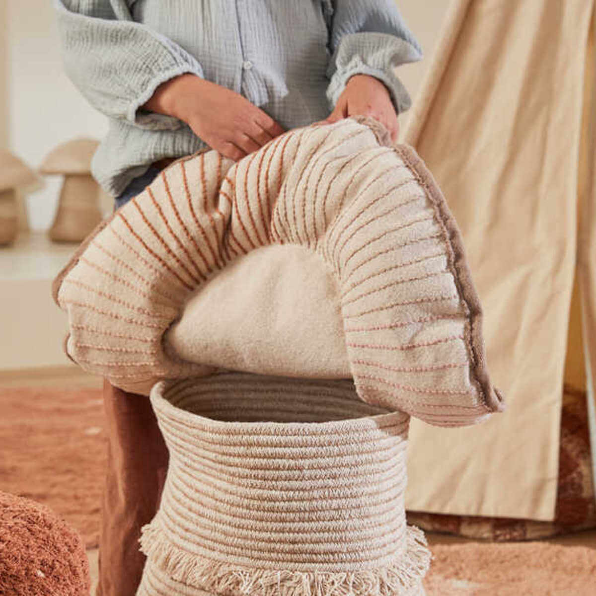 Panier 45x40cm GIANT MUSHROOM Lorena Canals