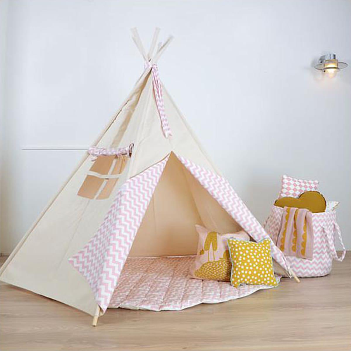 Panier à jouets Abitare Kids rose