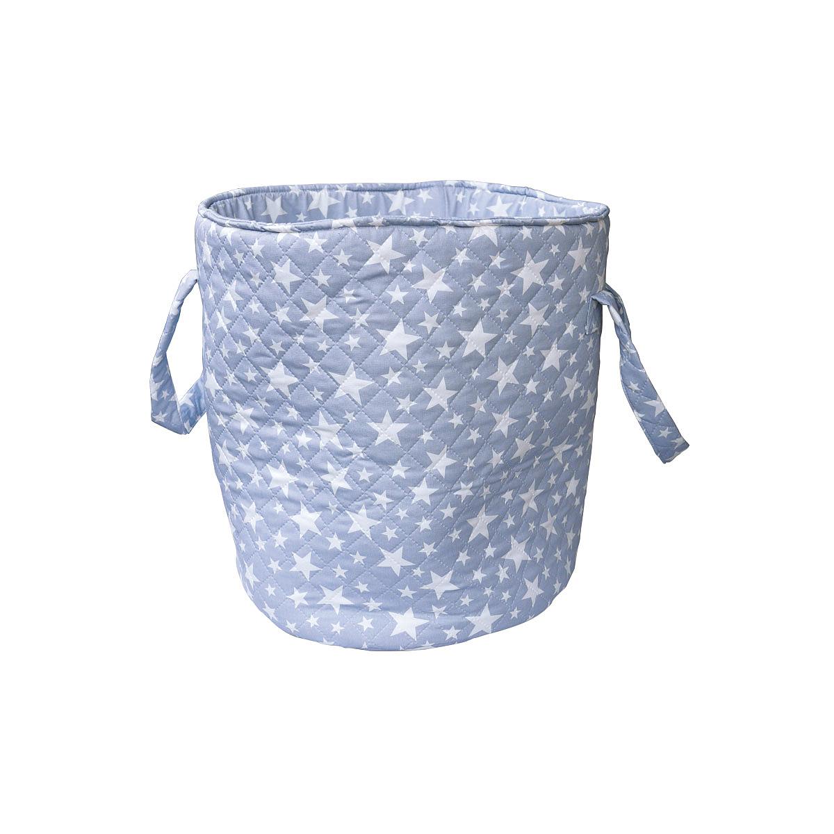 Panier à jouets enfant ÉTOILE Abitare Kids bleu clair