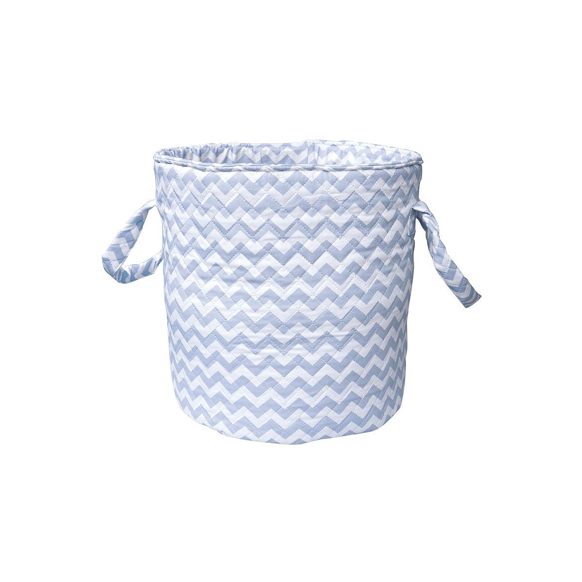 Panier à jouets enfant ZIG ZAG Abitare Kids bleu clair